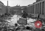Image of Courtyard of abandoned building China, 1945, second 27 stock footage video 65675054197