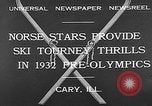 Standbild Frühe Skispringen Cary Illinois USA, 1932, aus Sekunde 6 historischem Filmmaterial Videoclip 65675054198
