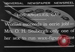 Standbild Katherine Stubergh Los Angeles California USA, 1932, aus Sekunde 7 historischem Filmmaterial Videoclip 65675054201