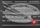 Standbild Katherine Stubergh Los Angeles California USA, 1932, aus Sekunde 9 historischem Filmmaterial Videoclip 65675054201