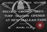 Image of Hialeah Park Miami Florida USA, 1932, second 10 stock footage video 65675054203