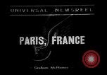 Standbild Automobile Show Paris Frankreich, 1938, aus Sekunde 1 historischem Filmmaterial Videoclip 65675054209