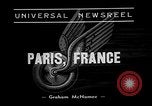 Standbild Automobile Show Paris Frankreich, 1938, aus Sekunde 4 historischem Filmmaterial Videoclip 65675054209