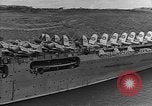 Image of USS Lexington heading into the Pacific in World War II Pacific Ocean, 1942, second 12 stock footage video 65675054241