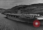 Image of USS Lexington heading into the Pacific in World War II Pacific Ocean, 1942, second 14 stock footage video 65675054241