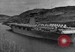 Image of USS Lexington heading into the Pacific in World War II Pacific Ocean, 1942, second 16 stock footage video 65675054241