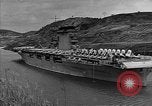 Image of USS Lexington heading into the Pacific in World War II Pacific Ocean, 1942, second 17 stock footage video 65675054241
