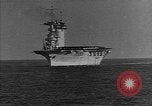 Image of USS Lexington heading into the Pacific in World War II Pacific Ocean, 1942, second 19 stock footage video 65675054241