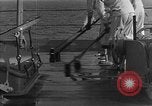 Image of USS Lexington heading into the Pacific in World War II Pacific Ocean, 1942, second 22 stock footage video 65675054241