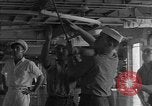 Image of USS Lexington heading into the Pacific in World War II Pacific Ocean, 1942, second 38 stock footage video 65675054241