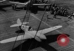 Image of USS Lexington (CV-2) attacked by Japanese airplanes Pacific Theater, 1942, second 4 stock footage video 65675054242