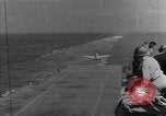 Image of USS Lexington (CV-2) attacked by Japanese airplanes Pacific Theater, 1942, second 12 stock footage video 65675054242