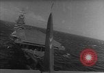 Image of USS Lexington (CV-2) attacked by Japanese airplanes Pacific Theater, 1942, second 14 stock footage video 65675054242