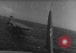 Image of USS Lexington (CV-2) attacked by Japanese airplanes Pacific Theater, 1942, second 18 stock footage video 65675054242