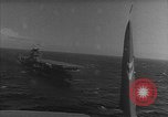 Image of USS Lexington (CV-2) attacked by Japanese airplanes Pacific Theater, 1942, second 20 stock footage video 65675054242