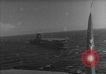 Image of USS Lexington (CV-2) attacked by Japanese airplanes Pacific Theater, 1942, second 22 stock footage video 65675054242
