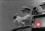 Image of USS Lexington (CV-2) attacked by Japanese airplanes Pacific Theater, 1942, second 23 stock footage video 65675054242