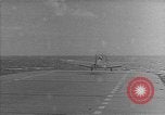 Image of USS Lexington (CV-2) attacked by Japanese airplanes Pacific Theater, 1942, second 31 stock footage video 65675054242