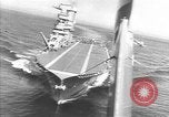 Image of USS Lexington (CV-2) attacked by Japanese airplanes Pacific Theater, 1942, second 37 stock footage video 65675054242