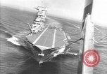 Image of USS Lexington (CV-2) attacked by Japanese airplanes Pacific Theater, 1942, second 38 stock footage video 65675054242