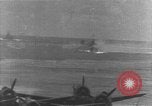 Image of USS Lexington (CV-2) attacked by Japanese airplanes Pacific Theater, 1942, second 44 stock footage video 65675054242