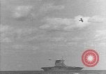Image of USS Lexington (CV-2) attacked by Japanese airplanes Pacific Theater, 1942, second 51 stock footage video 65675054242