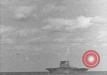 Image of USS Lexington (CV-2) attacked by Japanese airplanes Pacific Theater, 1942, second 55 stock footage video 65675054242