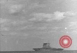Image of USS Lexington (CV-2) attacked by Japanese airplanes Pacific Theater, 1942, second 57 stock footage video 65675054242