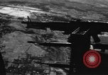 Image of U.S. Marine Corps UH-1E Huey gunship and  A-4 jet attack target Da Nang Vietnam, 1967, second 35 stock footage video 65675054269