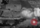Image of U.S. Marine Corps UH-1E Huey gunship and  A-4 jet attack target Da Nang Vietnam, 1967, second 62 stock footage video 65675054269