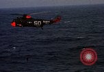 Image of helicopter SH-3A Caribbean Sea, 1965, second 3 stock footage video 65675054302