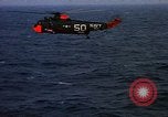 Image of helicopter SH-3A Caribbean Sea, 1965, second 7 stock footage video 65675054302