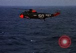 Image of helicopter SH-3A Caribbean Sea, 1965, second 8 stock footage video 65675054302
