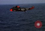 Image of helicopter SH-3A Caribbean Sea, 1965, second 9 stock footage video 65675054302