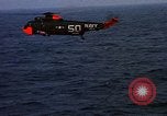 Image of helicopter SH-3A Caribbean Sea, 1965, second 13 stock footage video 65675054302
