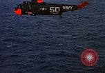 Image of helicopter SH-3A Caribbean Sea, 1965, second 19 stock footage video 65675054302