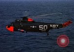 Image of helicopter SH-3A Caribbean Sea, 1965, second 27 stock footage video 65675054302