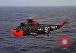 Image of helicopter SH-3A Caribbean Sea, 1965, second 35 stock footage video 65675054302