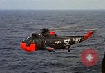 Image of helicopter SH-3A Caribbean Sea, 1965, second 36 stock footage video 65675054302