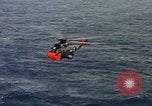 Image of helicopter SH-3A Caribbean Sea, 1965, second 40 stock footage video 65675054302