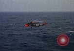 Image of helicopter SH-3A Caribbean Sea, 1965, second 56 stock footage video 65675054302