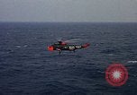 Image of helicopter SH-3A Caribbean Sea, 1965, second 57 stock footage video 65675054302