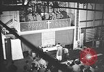 Image of Hangar serves as  movie theater and church on USS Wasp Atlantic Ocean, 1945, second 49 stock footage video 65675054312