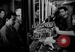 Image of Italian Prisoners of War returning to Italy on USS Wasp Atlantic Ocean, 1945, second 9 stock footage video 65675054313