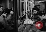 Image of Italian Prisoners of War returning to Italy on USS Wasp Atlantic Ocean, 1945, second 13 stock footage video 65675054313