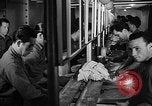 Image of Italian Prisoners of War returning to Italy on USS Wasp Atlantic Ocean, 1945, second 15 stock footage video 65675054313