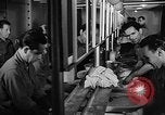 Image of Italian Prisoners of War returning to Italy on USS Wasp Atlantic Ocean, 1945, second 19 stock footage video 65675054313