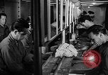 Image of Italian Prisoners of War returning to Italy on USS Wasp Atlantic Ocean, 1945, second 23 stock footage video 65675054313