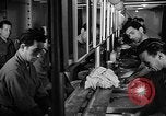 Image of Italian Prisoners of War returning to Italy on USS Wasp Atlantic Ocean, 1945, second 27 stock footage video 65675054313