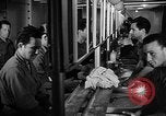 Image of Italian Prisoners of War returning to Italy on USS Wasp Atlantic Ocean, 1945, second 32 stock footage video 65675054313